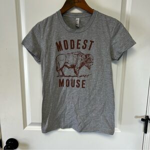 Modest Mouse Gray Graphic T-Shirt